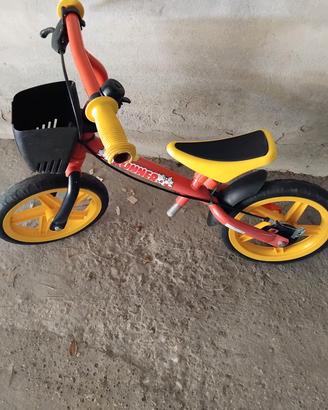 bicicletta senza pedali 