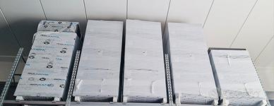 Polistirene espanso con grafite per cappotti