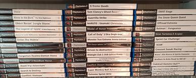 Lotto giochi PS2 (40 giochi)