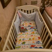 Lettino Foppapedretti con sponda scorrevole 