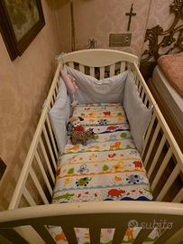 Lettino Foppapedretti con sponda scorrevole 