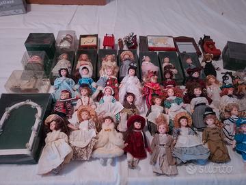 collezione di bambole DeAgostini vintage 