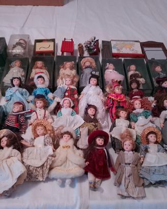 collezione di bambole DeAgostini vintage 