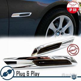 2 Frecce LED Laterali per BMW X1 E84 Cromate Fumé