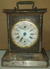 Antico orologio da carrozza , epoca vittoriana