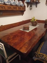 tavolo in legno di pregio (tavola unica)