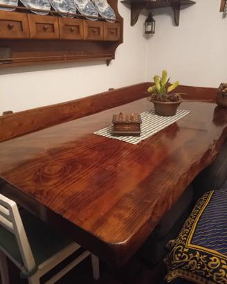 tavolo in legno di pregio (tavola unica)