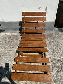 Lettino prendisole tipo futon giapponese