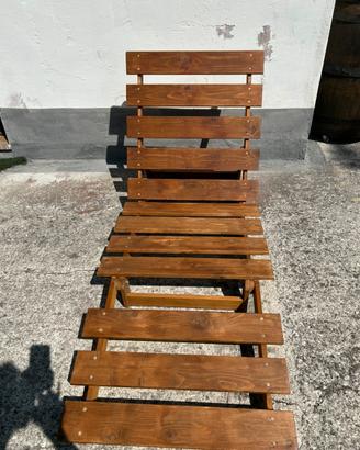 Lettino prendisole tipo futon giapponese