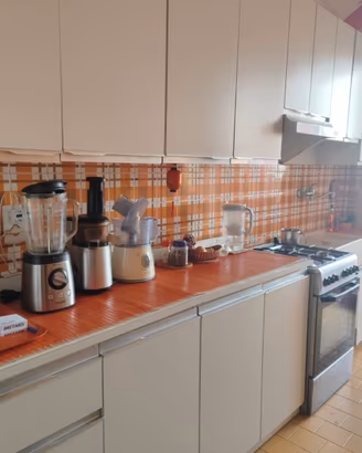 Cucina bianca.