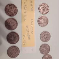 Moneta italiana da 20 centesimi, coniata negli ann