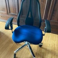 Sedia ergonomica girevole professionale