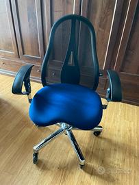 Sedia ergonomica girevole professionale