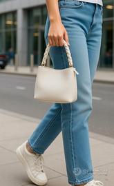 Nuova borsa secchiello pelle 