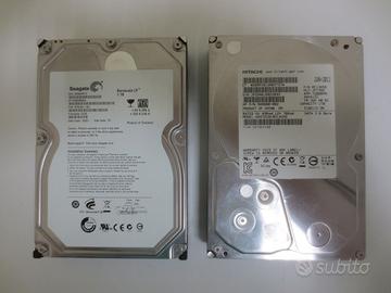 2 HARD DISK 1 Tb. Hitachi e Saegate 3.5” Sata Inte
