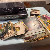 Giradischi RASSEL 503 RRG + radio + mangiacassette