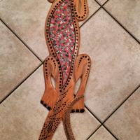 Decorazione lucertola