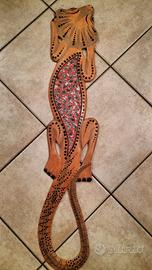 Decorazione lucertola