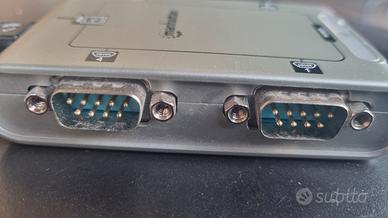 Adattatore Convertitore USB 4 Porte Seriali RS23