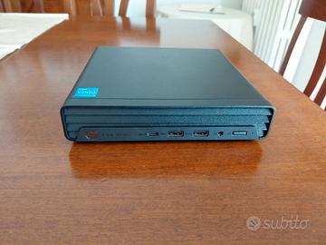 pc mini hp 400 g9  i3 12100t    ram 16gb