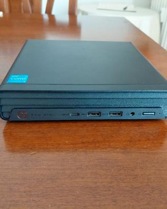 pc mini hp 400 g9  i3 12100t    ram 16gb