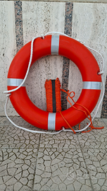 Salvagente anulare Osculati con cima