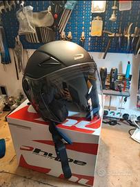 CASCO JET DHYPE misura XS (nero opaco)