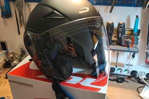 CASCO JET DHYPE misura XS (nero opaco)
