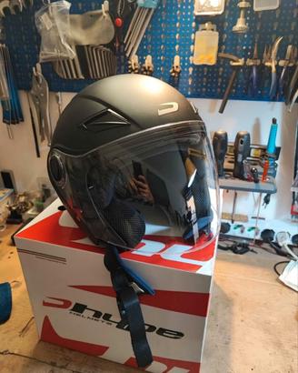CASCO JET DHYPE misura XS (nero opaco)