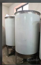 cisterna in acciaio inox da 1000 litri 
