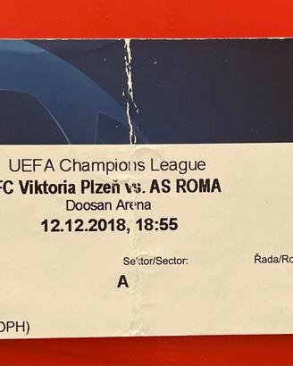 Biglietto UEFA Champions League - Viktoria Plzeň v