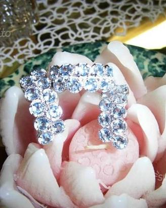 Parure argento 925 topazi