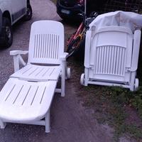 sdraio da giardino  nr 3