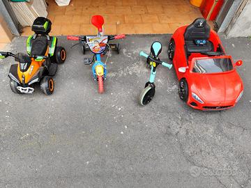 Macchina quad bici