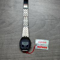 Orologio Milvox Quartz anni 80' fondo di magazzino