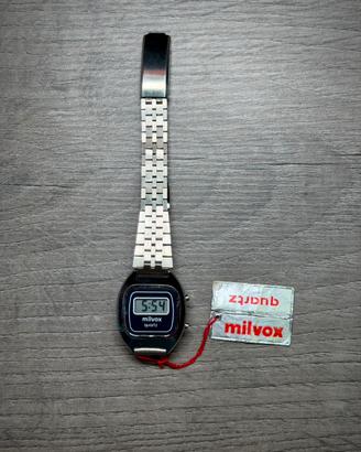 Orologio Milvox Quartz anni 80' fondo di magazzino