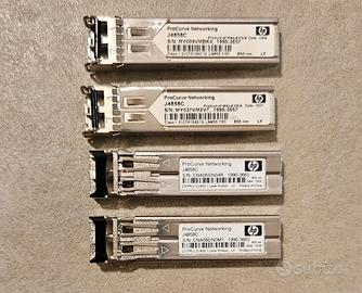 4 moduli SFP HP ProCurve J4858C Gigabit SX 850nm