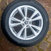 Cerchi in lega 18" AUDI originali con PNEUMATICI 