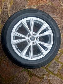 Cerchi in lega 18" AUDI originali con PNEUMATICI 