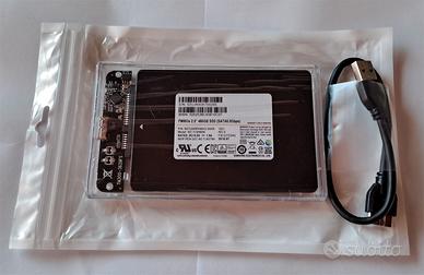 HD SSD Samsung 480GB USB 3.1 - disponibili 4 pezzi