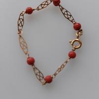 Braccialetto in oro giallo 18K anni '70