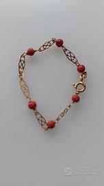 Braccialetto in oro giallo 18K anni '70