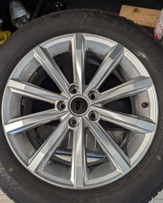 Cerchi orig.VW London 17" con pneumatici invernali
