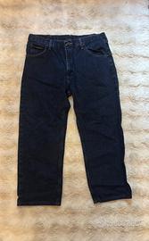Jeans Wrangler blu scuro regular fit taglia 36x30