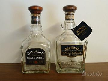 2 Jack Daniel's Single Barrel vuoti