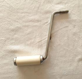 Vecchia Leva maniglia acciaio ricambio vintage '70
