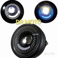 Faro cafe racer custom universale lenticolare