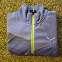 maglia zip salewa 