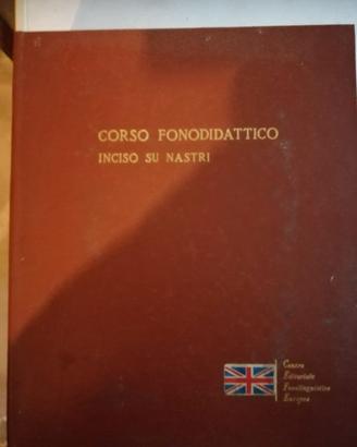 Corso fonodidattico Inciso su nastri