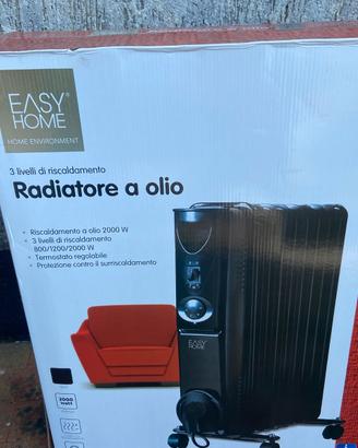 Radiatore a olio